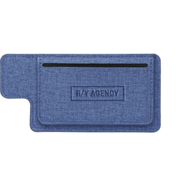 Heathered RFID Phone Wallet and Stand Thumbnail