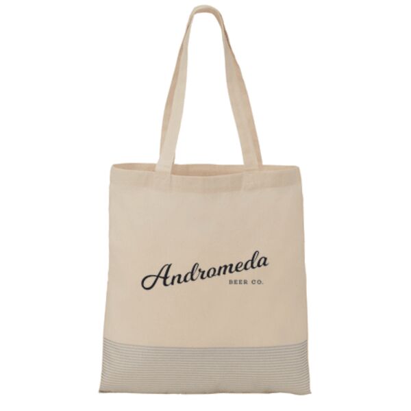 Silver Line Cotton Convention Tote Thumbnail