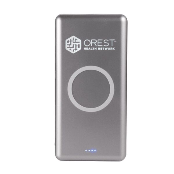 UL Listed Light Up Qi 10000 Wireless Power Bank Thumbnail