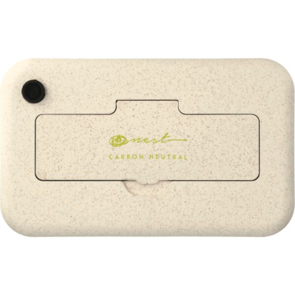 Bamboo Fiber Lunch Box with Utensil Pocket Thumbnail